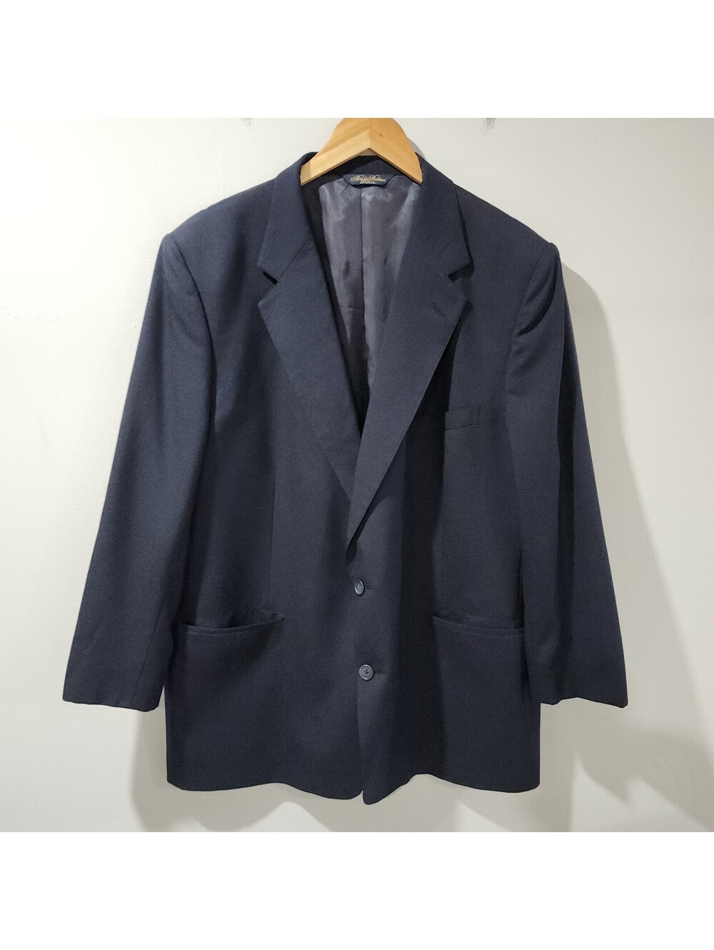 Vintage Brooks Brothers Makers Brooksease Blazer Coat 48 Regular Wool Made USA